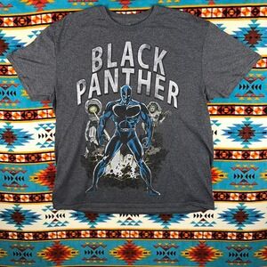 Marvel Black Panther Graphic T-Shirt Comic‎ Book Hero Tee XL